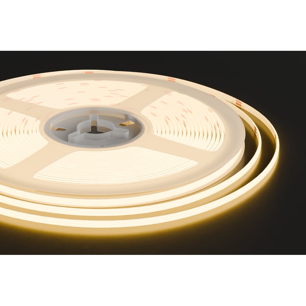 Изображение товара Светодиодная лента Apeyron 24В 7 Вт/м, 5м, теплый белый свет, модель 00-378