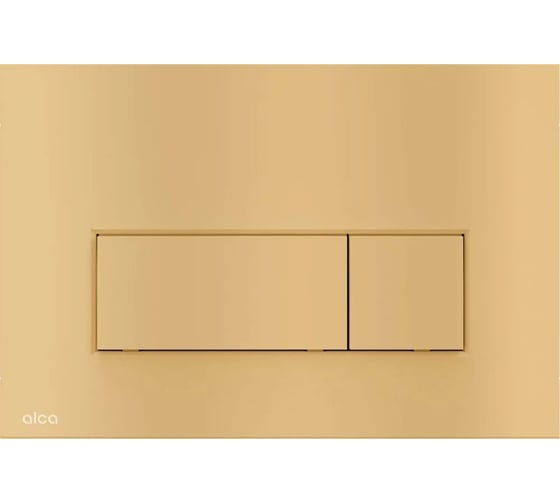 Изображение товара Кнопка смыва AlcaPlast M57-G-M GOLD-мат 335697 00335697