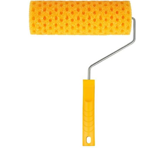 Изображение товара Валик структурный Biber горошек, поролон, с бюгелем, 230 мм 31566 тов-224333