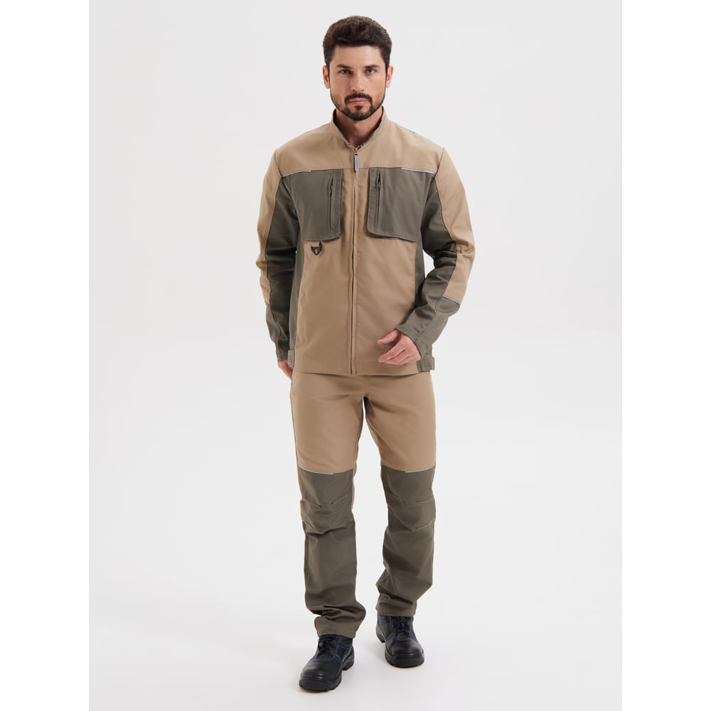 Изображение товара Костюм РАССО ДРИМ куртка и брюки из смесовой ткани водоотталкивающий размер 52-54 мужской