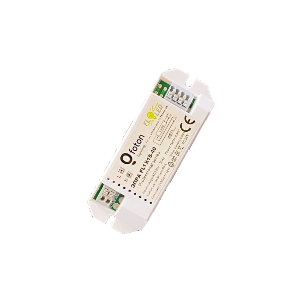 Изображение товара ЭПРА FL-LED FL1x15-40W, 160x40x27mm, FOTON_LIGHTING 603968