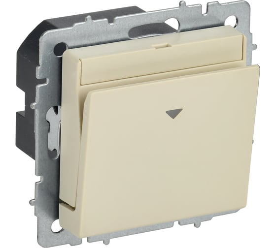 Изображение товара Выключатель карточный IEK BRITE 30А ВС10-1-8-БрКр бежевый BR-V11-0-10-K10