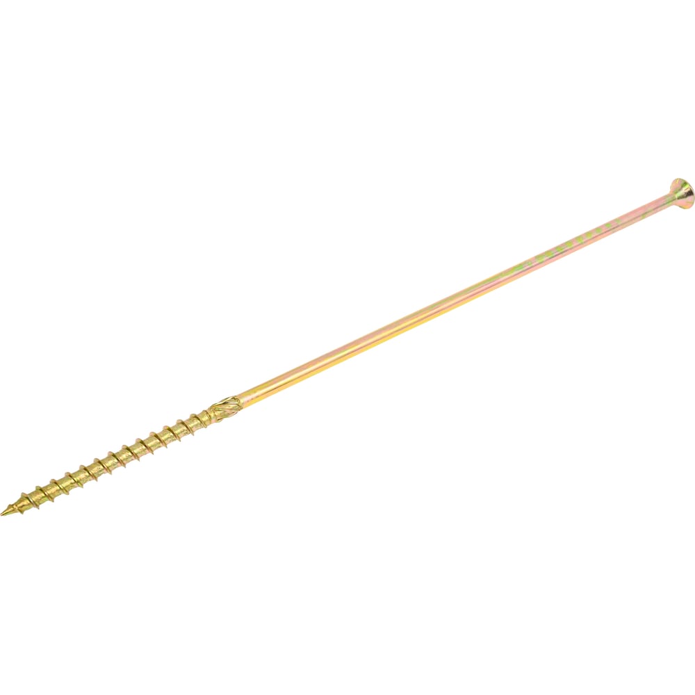 Изображение товара Шуруп конструкционный TULSTOR PT 8x320 мм, желтая оцинковка, 50 шт.