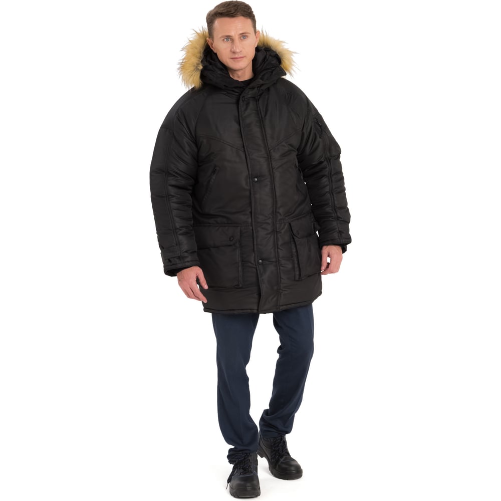 Изображение товара Куртка РАССО Премьер черная для мужчин 56-58