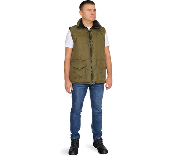 Изображение товара Жилет утепленный РАССО "Ритм" хаки, р 44-46 76586 (44)