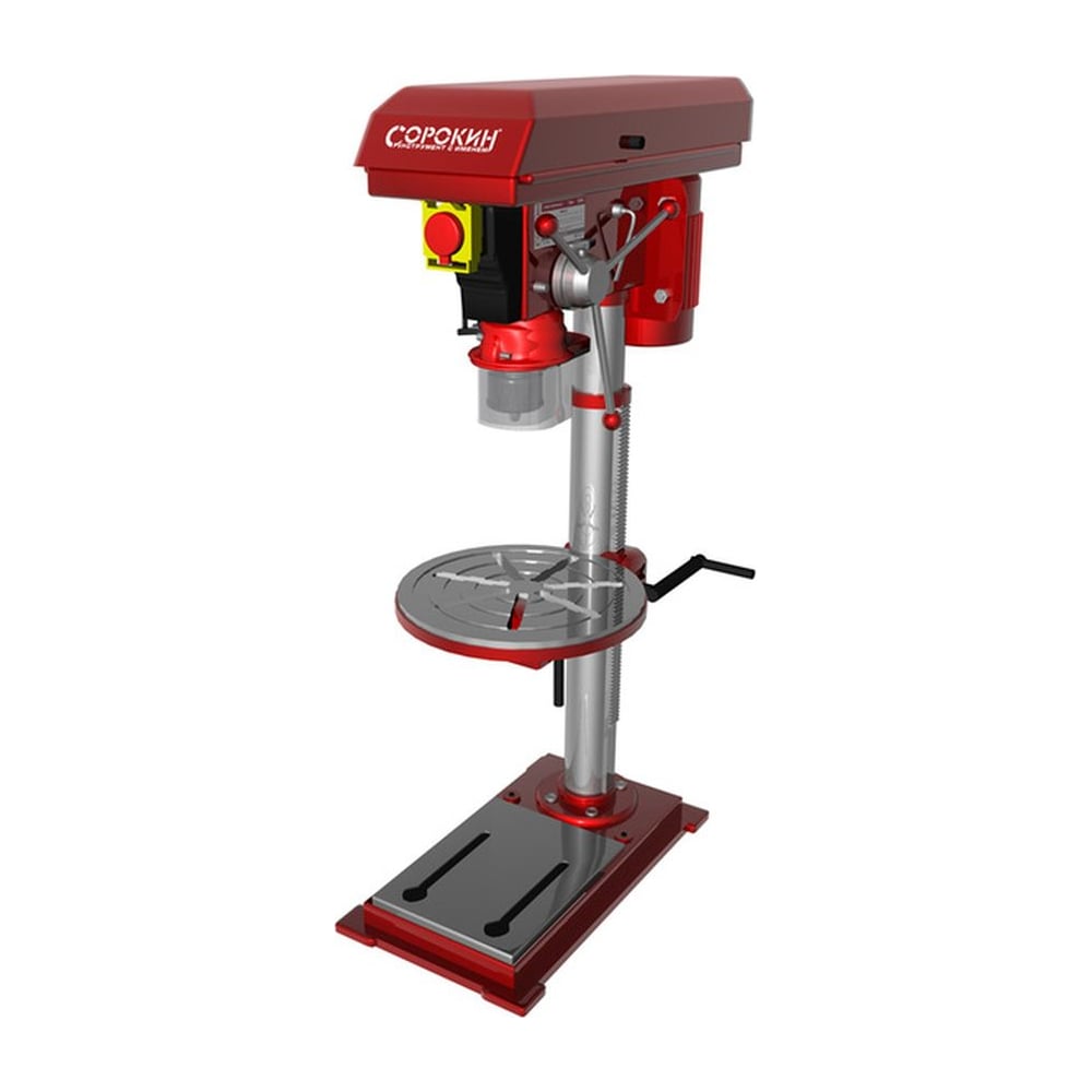 Изображение товара Радиальный вертикально-сверлильный станок Сорокин 20.515 12 скоростей для металла и дерева
