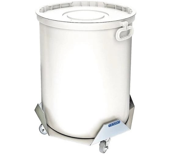 Изображение товара Тележка с баком пластмассовым под отходы ООО ПФ "ТЕХНО-ТТ" ТП-218П