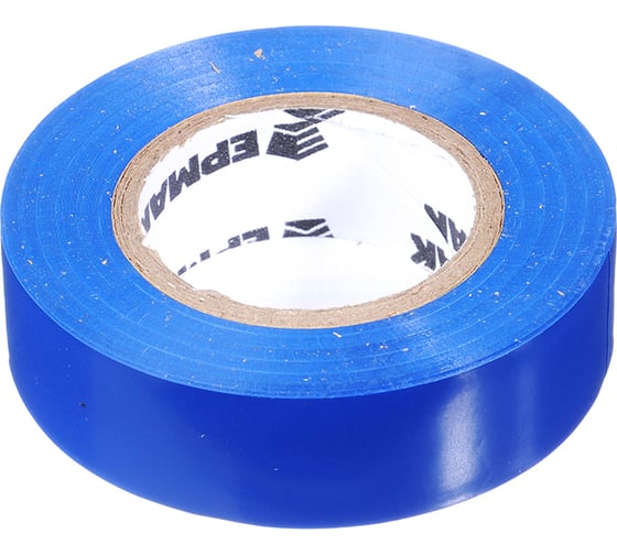 Изображение товара Изолента ЕРМАК 19 мм, 18 м, синяя 672-031