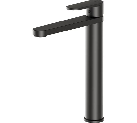 Изображение товара Смеситель для накладной раковины Pragma Olako, матовый черный, OLK3.BFWT.018 902760.OLK3.BFWT.018-2