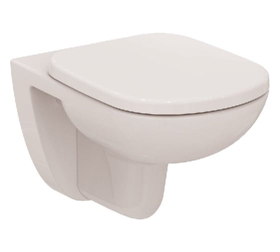 Изображение товара Подвесной унитаз Ideal Standard W941106 TEMPO T331101 сидение и крышка TEMPO T679401 ДМ 00041294