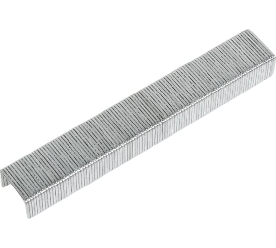 Изображение товара Скоба для мебельного степлера ЕРМАК закаленная, 8 мм, 11,3х0,7 мм, 1000 шт. 648-033
