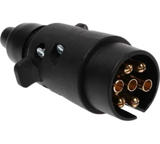 Изображение товара Разъем фаркопа Arnezi (папа) пластик, 7 контактов универсальный A0105041