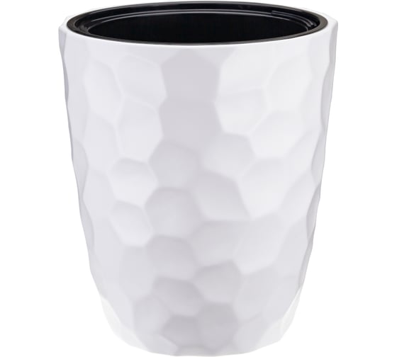 Изображение товара Кашпо со вставкой IDEA МОЗАИКА 340х390 мм, белый М 3409