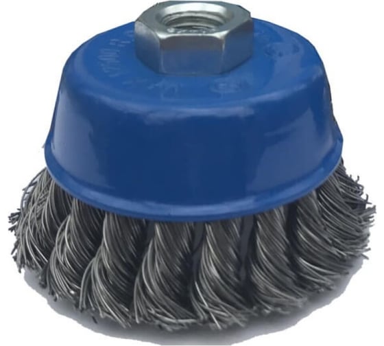 Изображение товара Щетка чашечная для УШМ Ring плетенная проволока, 65 мм х М14, по нержавеющей стали, 30059