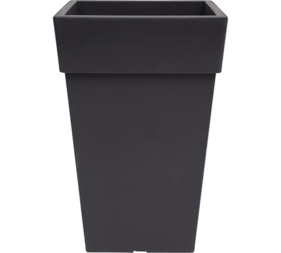 Изображение товара Кашпо IDEA ТУБУС 200х200 мм, 4.5 л Графитовый М 3177