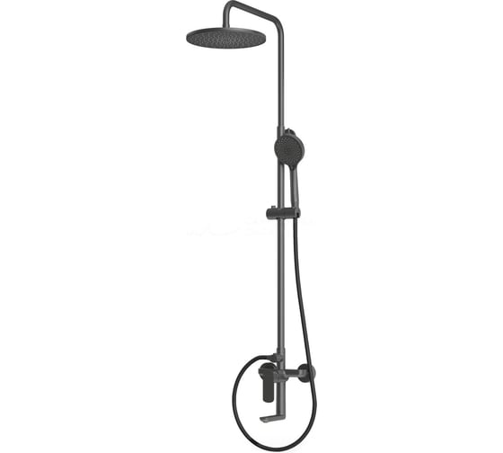 Изображение товара Душевая система со смесителем Pragma Teiden, матовый черный, TDN3.BFSS.014 903113.TDN3.BFSS.014-2