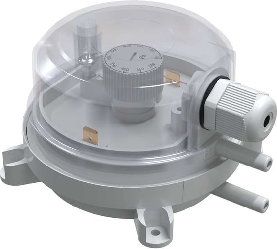 Изображение товара Датчик перепада давления Завод RGP 50-500 Па (IP65, точность 5%, регулировка) DPS-500-PRO