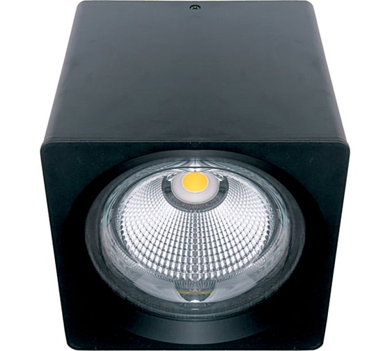 Изображение товара Светильник FL-LED CUPSPOT Quad 30W Black 4000K 3000Lm квадратный 30Вт 160x165мм 609748