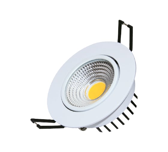 Изображение товара Светильник FL-LED Consta B 7W White 4200K белый 7Вт 560Лм встраиваемый поворотный S410 D=85мм d=68мм h=45мм 608840