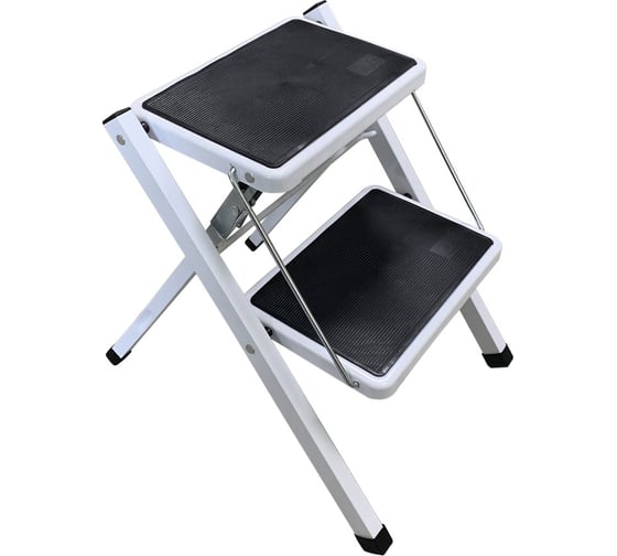 Изображение товара Стальной стул LadderBel 2 ступени с антискользящим покрытием C-STR-ST-2