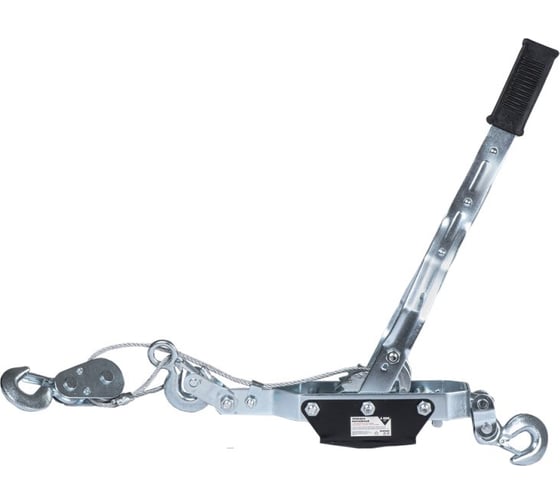 Изображение товара Лебедка рычажная ARNEZI 4т L=3м двойной хроповый механизм, 3 крюка, трос d=4мм R7001001