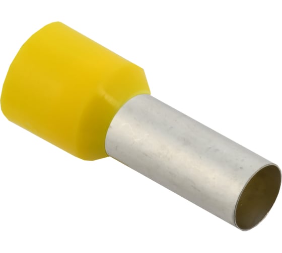 Изображение товара Наконечник IEK НШВИ 25-18, желтый, 50 штук/упаковка UGN11-025-018-050