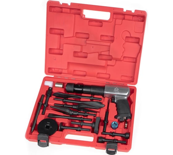 Изображение товара Пневмомолоток с набором зубил и насадок Arnezi 19 предметов R7501119