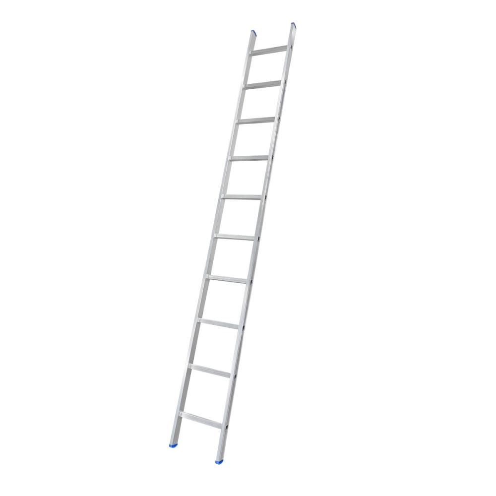 Односекционная алюминиевая лестница LadderBel стремянка алюминиевая ladderbel str al 7 7 ступеней максимальная нагрузка 150 кг