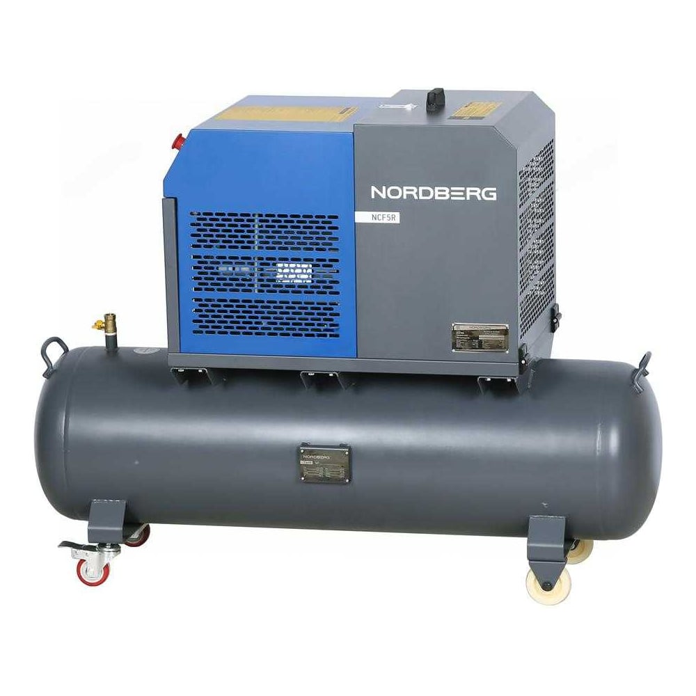 Изображение товара Компрессор винтовой NORDBERG 4 кВт 10 бар 450 лмин ресивер 180 л