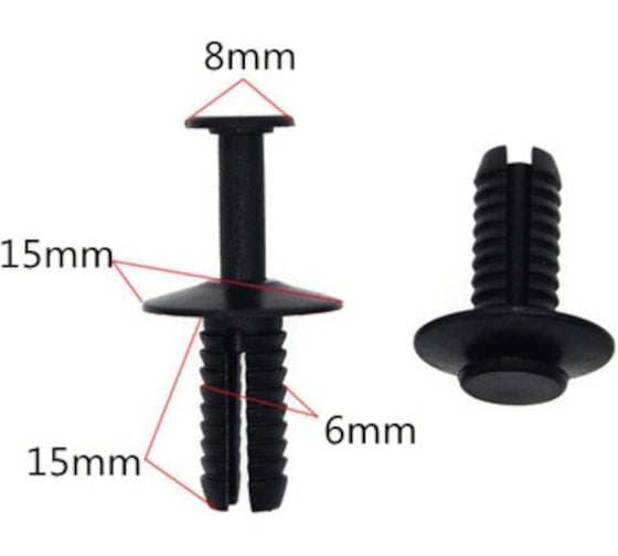Изображение товара Клипса крепежная для а/м VAG бампера, порогов 51111908077, N90359101 Nord-Yada 909723