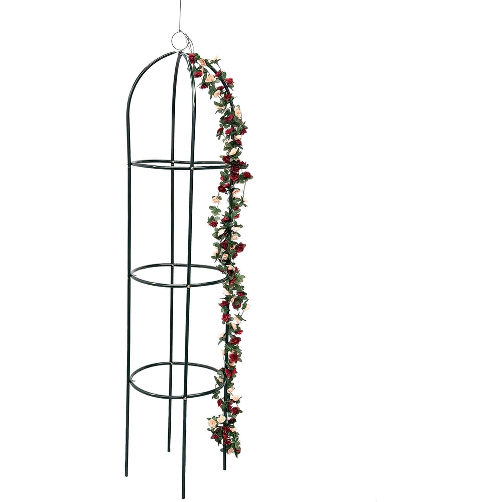 Изображение товара Металлическая опора для растений разборная 185 см темно-зеленая ГЕОПЛАСТБОРД