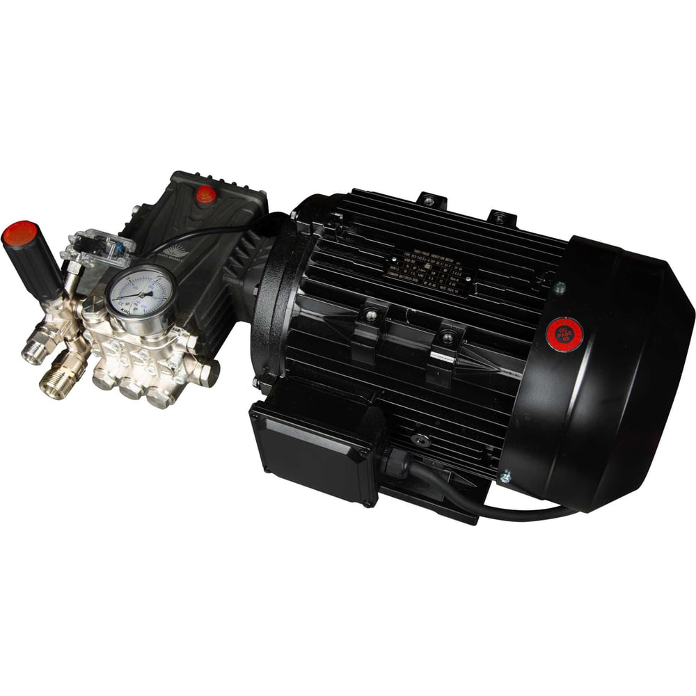 Изображение товара Мойка высокого давления ООО ТД Гидромаркет АВД 7,5 кВт 250 бар 15 JE литров консольного полупрофессиональный класс типа Система т.с./Электрика-без рамы GME-7,5-250-15-GMJE-EshNf