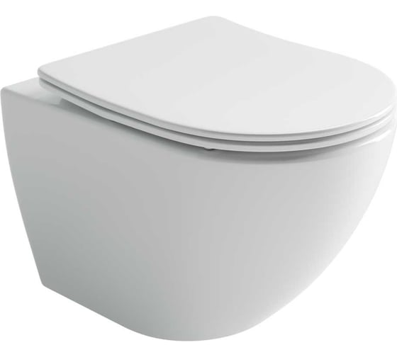 Изображение товара Подвесной унитаз Ceramicanova Metropol безободковый, смыв торнадо CN4002T