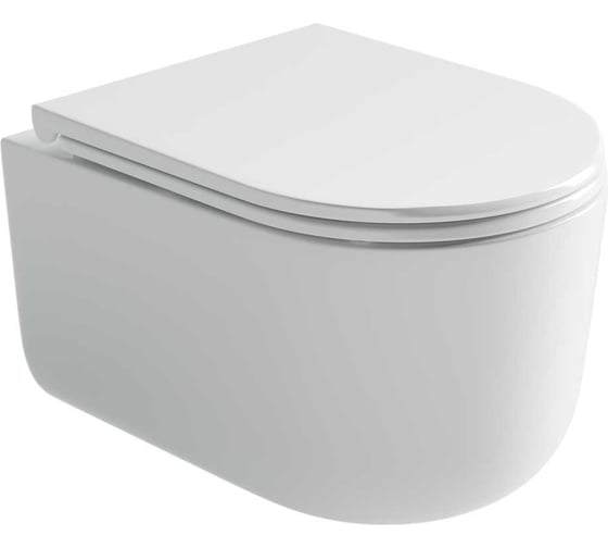 Изображение товара Подвесной унитаз Ceramicanova Ulma безободковый, смыв торнадо CN4006T