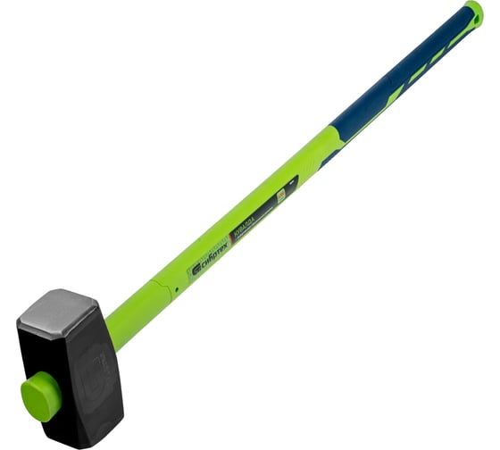 Изображение товара Кувалда СИБРТЕХ 6000 г, фибергласовая обрезиненная рукоятка 10897