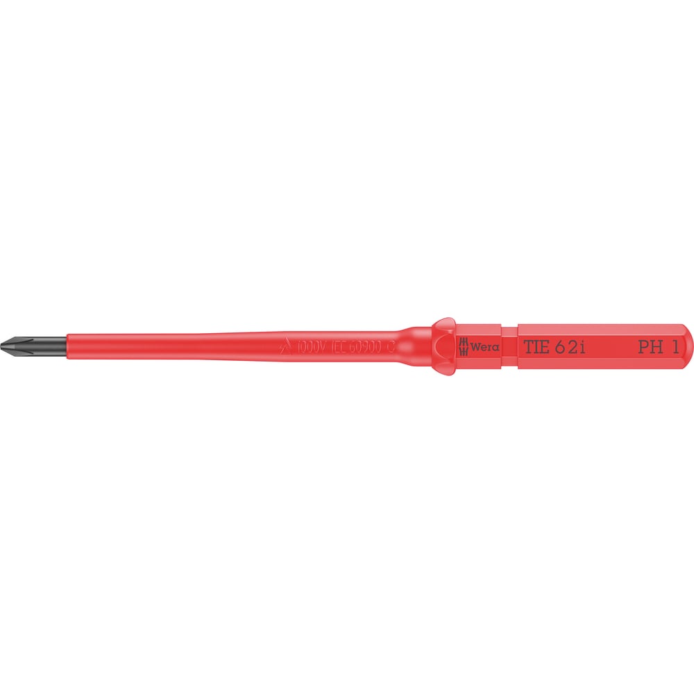 Изображение товара Насадка крестовая WERA 62 i PH Kraftform Kompakt VDE Take It Easy PH 1x157 мм, 9 мм шестигранник WE-006510