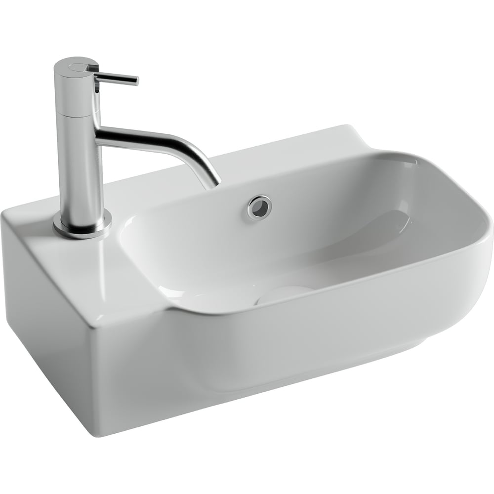 Изображение товара Рукомойник подвесной Ceramicanova 403x249x140 белый