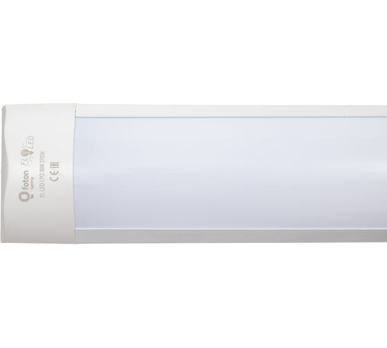 Изображение товара Светильник светодиодный FL-LED LPO 36W 2700K IP20 23x75x1200мм 3600Лм 220В офисный аналог ЛПО 614599
