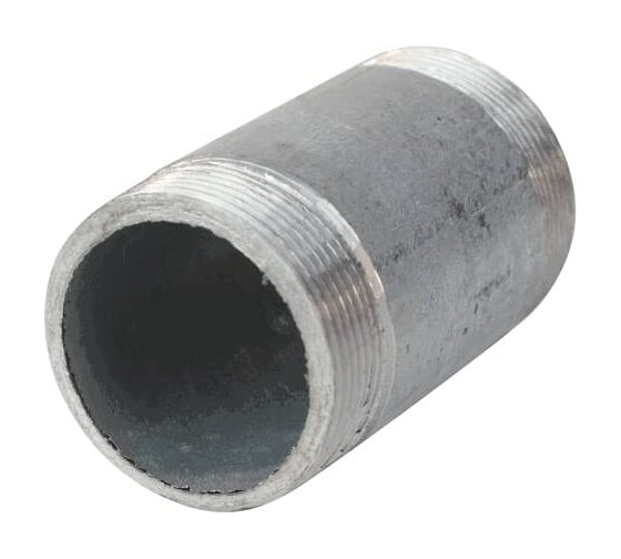 Изображение товара Бочонок ООО "Крупинский арматурный завод" сталь, оц Ду15 L=45мм из труб ГОСТ, 3262-75 КАЗ 027-4178