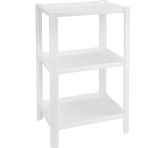 Изображение товара Полка IDEA прямоугольная малая 3 секции 340х280х527 белый М 2744