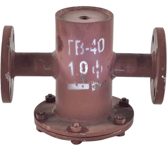 Изображение товара Грязевик вертикальный ООО "Крупинский арматурный завод", стальной, Ду40, Ру10 фл КАЗ 036-1116