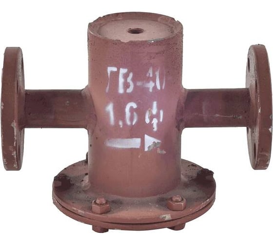 Изображение товара Грязевик вертикальный ООО "Крупинский арматурный завод", стальной, Ду125, Ру16 фл КАЗ 036-0934