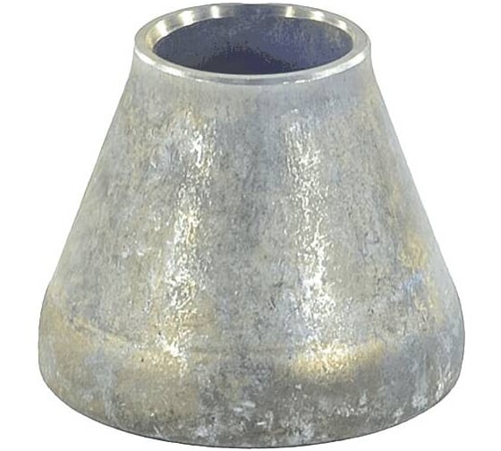 Изображение товара Переход концентрический стальной ООО "Крупинский арматурный завод", исполнение 2, оцинкованный, Дн133x76-5x3,5, Ду125x65, бесшовный, ГОСТ 17378-2001 КАЗ 127-7890