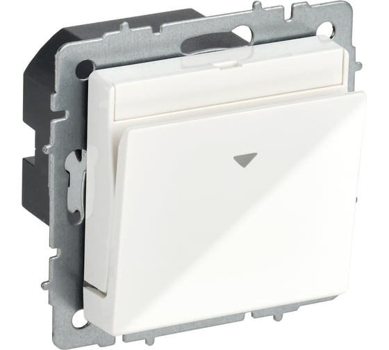 Изображение товара Выключатель карточный IEK BRITE 30А ВС10-1-8-БрБ белый BR-V11-0-10-K01