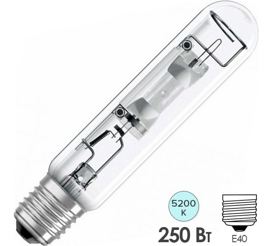 Изображение товара Лампа FL-LED MH ДРИ 250W E40 WHITE 5200K 20800lm 10000h d46 l249 МГЛ 605665