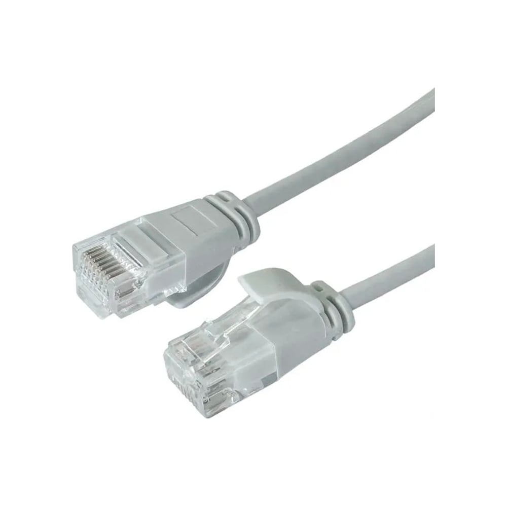 Изображение товара Патч-корд Filum U/UTP, кат.6, 28AWG(7x0,127 мм), чистая медь, LSZH, Slim and flexible, серый, 0.3 м FL-U6-C-LSZH-SLIM-0.3M