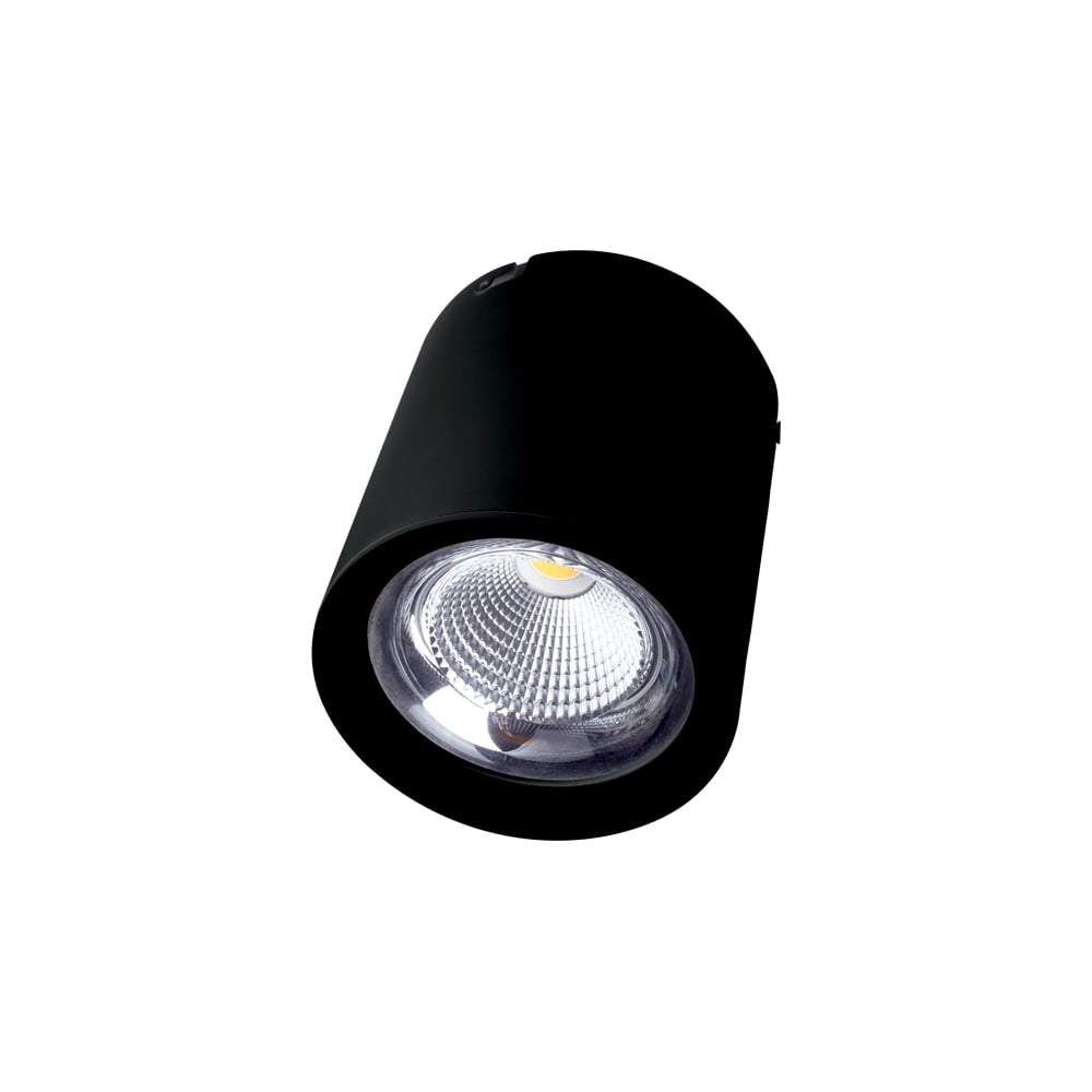 Светильник FL-LED CUPSPOT Round 30W Black 3000K 3000Lm круглый 30Вт 170x185мм 609670