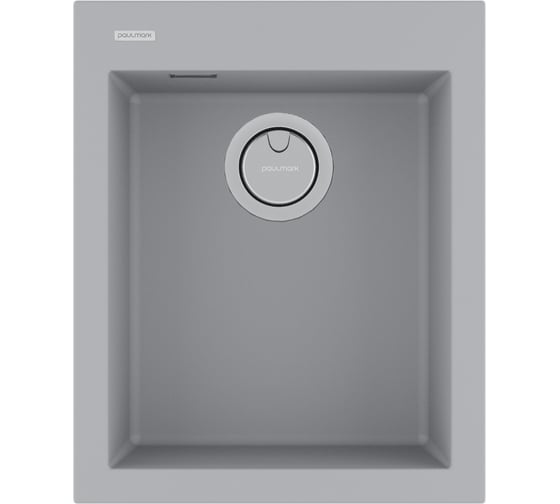 Изображение товара Мойка Paulmark DECORATION 41, ACRYSTONE, URBAN GREY, 410x500 мм, PM934150-UGR