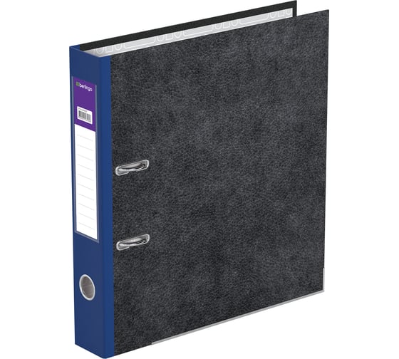 Изображение товара Папка-регистратор BERLINGO Standard 50 мм, мрамор, с карманом на корешке, нижний металлический кант ATm_50502