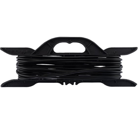 Изображение товара Удлинитель на рамке PROconnect ПВС 2х0.75, 10 м, без заземления, 6 А, 1300 Вт, IP20, черный Россия 11-7101